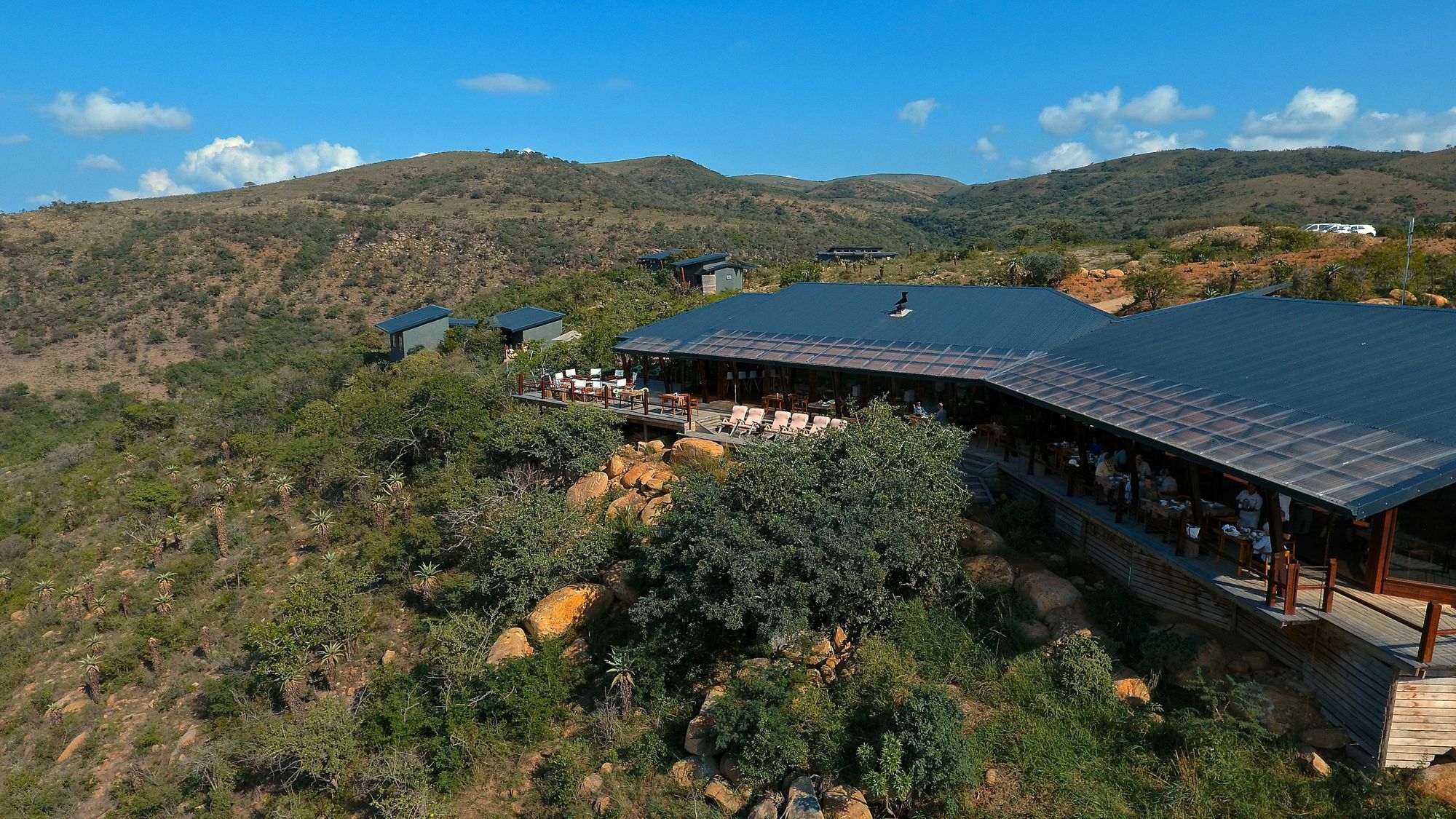 Rhino Ridge Safari Lodge KwaNompondo Eksteriør bilde